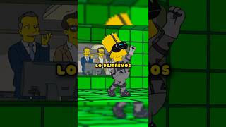 Bart lucha contra Thanos shorts simpsons [upl. by Atiekram754]