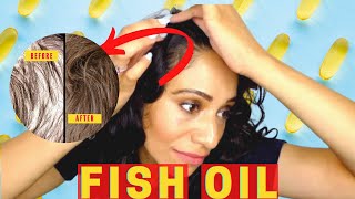 Fish Oil for Hair Growth  Best Dosages [upl. by Hadeehuat417]