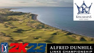 Kingsbarns Golf Links  A Modern Classic  PGA TOUR 2K23 Course Showcase [upl. by Cirtap359]