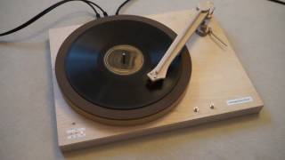 78rpm Direct Drive DIY Turntable Playing Al Jolson quotTheres A Rainbow Round My Shoulderquot 1928 [upl. by Jeff]