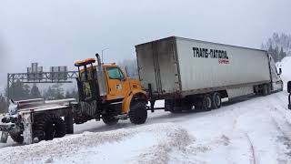 Driving I5 Siskiyou Summit in Winter  How to Drive It [upl. by Allehs]