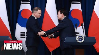 S Korea Poland condemn N Koreas deployment as two strengthen arms exchanges [upl. by Eimyaj]