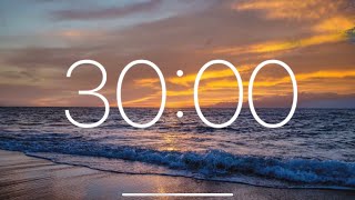 30 Minute Timer  Soft Background Music [upl. by Rogerio]