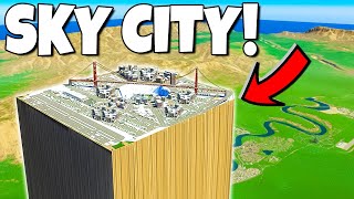 Engineering a city 1000m IN THE SKY in Cities Skylines 2 [upl. by Ajiam188]