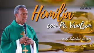 homilia com Padre Vanilson [upl. by Ahseat890]