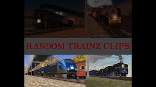 Trainz random clips part 16read description [upl. by Einwat]