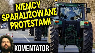 Niemcy Stanęły Strajk Rolników w Niemczech o Normalność Wspierają Nawet Polacy  Analiza Ator Bank [upl. by Annoed820]