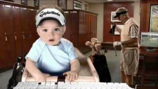 Etrade Baby Golf Commerical [upl. by Latsyrk]