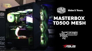 BUILD LOG Cooler Master TD500 Mesh  Ryzen 9 5900X  ASUS ROG Strix B550F Gaming Wifi  RTX 3060 [upl. by Bonis]