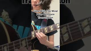 Gone With The Wind peterbernstein transcription jazz guitar jazzguitar gibsones175 [upl. by Monte119]