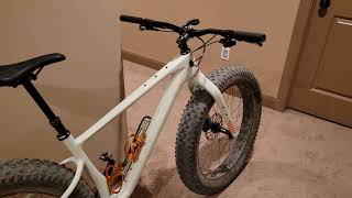 2022 Fezzari Kings Peak Comp Fat Bike  Part 2  First Trail Ride Review [upl. by Ahsiekahs990]