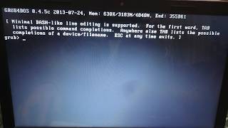 anyone know how to solve it grub4dos 045c [upl. by Kellyann781]