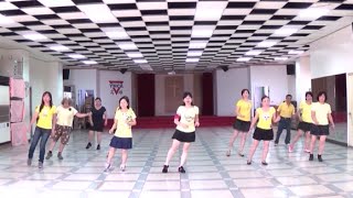 Disco Remix｜Line Dance by Winnie Yu｜Demo amp Walk Through｜蹦蹦狄斯可｜含導跳 [upl. by Hartzell203]