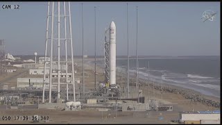 NASA resupply mission rocket launches off Wallops Island FULL [upl. by Namhar403]