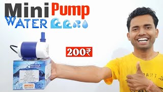 Best Mini Water Pump for Aquarium Use  Khaitan Water Pump Unboxing amp Review  Small Size Water Pump [upl. by Ellirehs505]