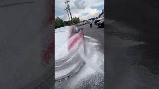 Foam Cannon foam soap soapy carwash foamcannon pressurewaah pressurewashing cleancar [upl. by Aimat]