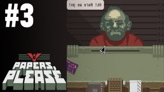 Papers Please Gameplay Part 3 Day 3  Mysterious Visitor Costava Jorji [upl. by Frerichs]