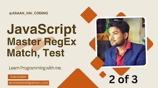 DONT MISS JavaScript RegEx Masterclass in Hindi 2024 Character Classes Ranges amp Anchors 23 [upl. by Fredkin632]