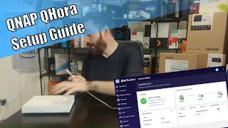 QNAP QHora301W Router First Time Setup Guide [upl. by Minne673]