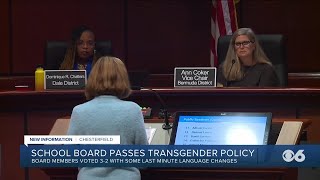 Chesterfield School leaders pass revised transgender policy after debate [upl. by Bambi]