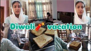 diwali vacation 🧨❤ vlog viralvideo diwalispecial diwali2024 home happy morningroutine explore [upl. by Neeruam760]