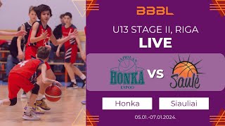 Tapiolan Honka vs Šiauliai KA Saule  BBBL boys U13 [upl. by Crawford]