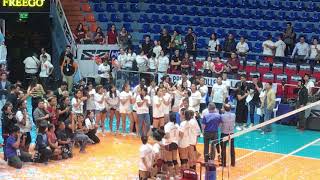 PVL Collegiate Champions Awarding  UP Womens Volleyball Team [upl. by Atiuqes353]