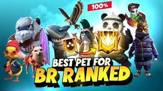 Best Pet In Free Fire 🔥  Top 5 Useful Pet For Br Rank [upl. by Eceirahs859]