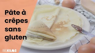 Une recette de pâte à crêpe sans gluten et sans lactose car au lait d’amande [upl. by Marla]