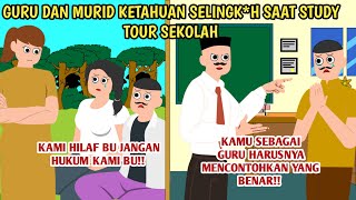 ANIMASI SEKOLAH SELINGKH DENGAN MURID SAAT STUDY TOUR [upl. by Daeriam]