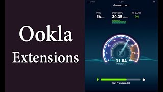 How To Use Speedtest By Ookla Extensions in Google Chrome [upl. by Hairam777]