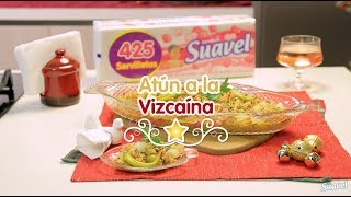 Receta Suavel®  Atún a la Vizcaína [upl. by Eltotsira331]