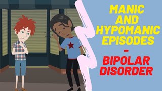 manic and hypomanic episodes Bipolar disorder symptoms amp How to manage [upl. by Aniela]