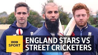 Can Englands Moeen Ali Jonny Bairstow amp Chris Woakes play street cricket  BBC Sport [upl. by Ellah]