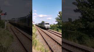 Rail Adventure HSTs 43480  43468 pass Hubberts Bridge 220624 [upl. by Iny843]