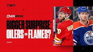 Bigger surprise start Oilers or Flames  OverDrive Hour 2  101524 [upl. by Animahs]