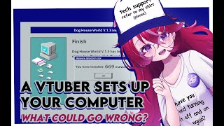 DONT TRUST THIS VTUBER WITH YOUR COMPUTER  Malware PART TWO  OCT 25 2024 [upl. by Llerruj]