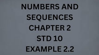 10 std maths chapter 2 example 22 [upl. by Adlecirg]