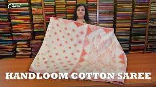 HANDLOOM COTTON SAREE  CHARVI BOUTIQUE  7358097969 or 9791903019 [upl. by Leggett480]