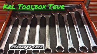 Snap On Toolbox Tour KRL 1023 [upl. by Esidnak]