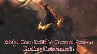 Metal Gear Solid V Ground Zeroes  Ending Cutscenes PS4 Full 1080p HD [upl. by Navanod]