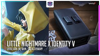 Identity v x Little Nightmare  A Skin  A Accessory [upl. by Yoo]