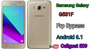 FRP Bypass Samsung G531F Grand Prime  Updated Method 2024 [upl. by Amalle]