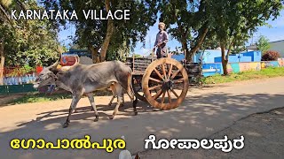 Gopalpura  real Karnataka village life  നല്ല ജനങ്ങളേയും നല്ലൊരു ഗ്രാമവും കാണാൻ സാധിച്ചുrahim [upl. by Volding]