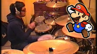 Vadrum Meets Super Mario Bros Drum Video [upl. by Atsira128]