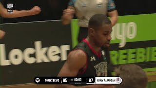 Mandrell Worthy with 26 Points vs Manly Warringah [upl. by Ahsiem27]