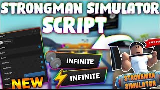 UPDATED Strongman Simulator Script PASTEBIN 2024 AUTOFARM REDEEM CODES SPEED AUTO REBIRTH [upl. by Slaughter882]