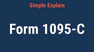 Form 1095C EmployerProvided Health Insurance Offer and Coverage [upl. by Alimat491]