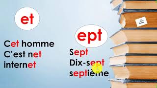 le son èt  et ept  ett الصوت quotإيتquot في اللغة الفرنسية [upl. by Nyltiac]