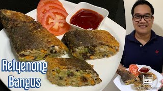 Relyenong Bangus Recipe  Authentic Kapampangan Taste  Vlog 01 [upl. by Nosyrb]